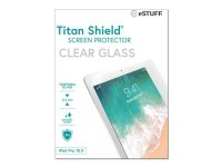 eSTUFF Titan Shield Skjermbeskyttelse 9H Glass for iPad Pro 10.5 - Transparent