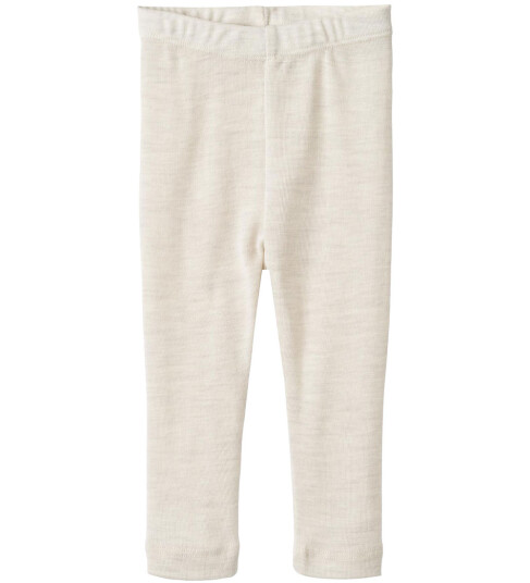 Wheat Leggings Ull Agi Eggeskall Melange Wheat 2 år 92 Leggings Ull Hvit