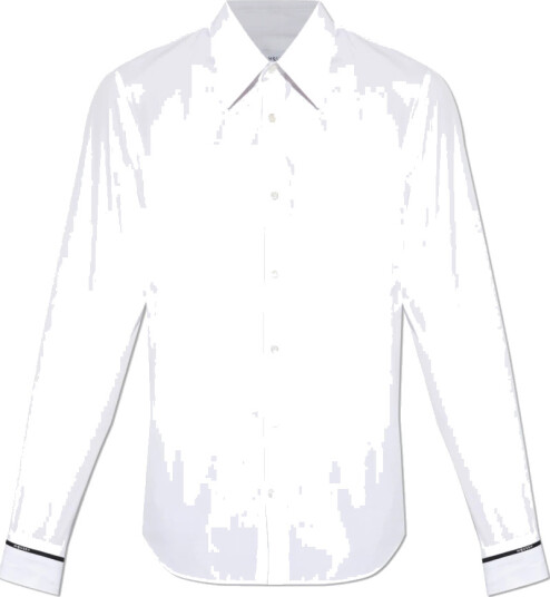 Alexander McQueen Herre Skjorter Hvit S, Alexander McQueen Herre Skjorter Hvit S,