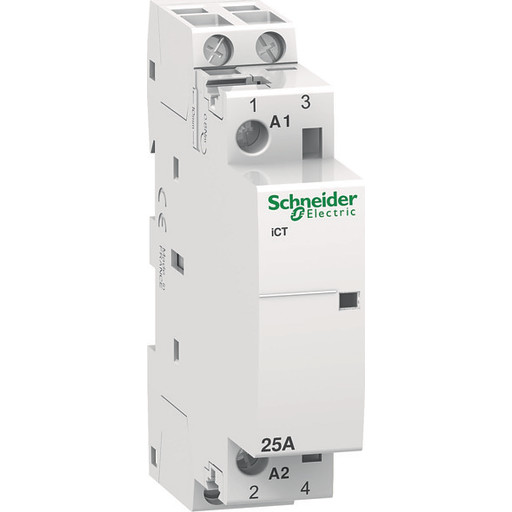 Schneider Electric Acti9 ict contactor 25 a 2 no 230 - 240 v ac 50 hz (3606480088575) Schneider Electric Acti9 ict contactor 25 a 2 no 230 - 240 v ac 50 hz (3606480088575)