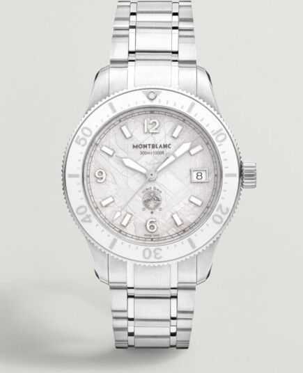 Montblanc Iced Sea Automatic Date 0 Oxygen White