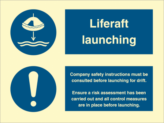 Jo Safety Liferaft launching procedure Jo Safety Liferaft launching procedure