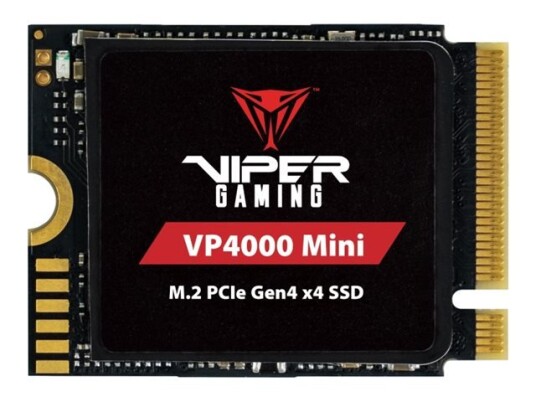 Patriot Viper Gaming Vp4000 Mini - Ssd - 2 Tb - Intern - M.2 2230 - Pcie 4.0 X4 (Nvme)