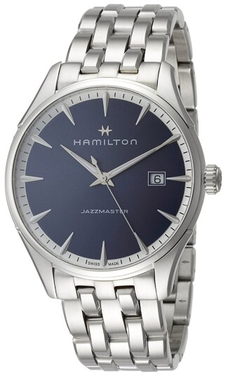 Hamilton Herreklokke H32451141 Jazzmaster Blå/Stål Ø40 mm