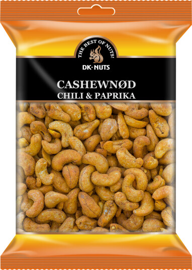 Cashewnøtt Chili & Paprika 0,25 Kg