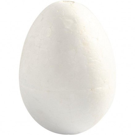 Diverse Isoporegg Hvit 6cm 5 stk
