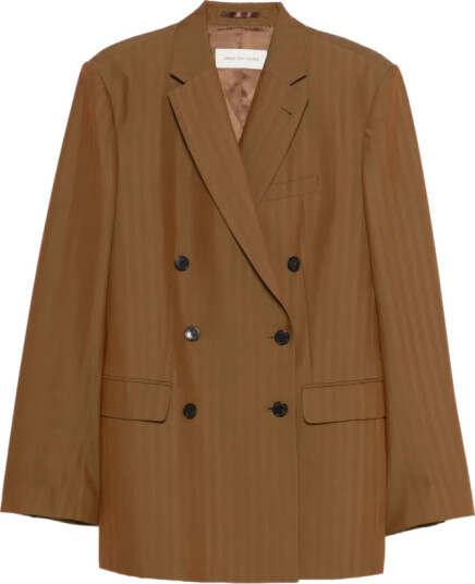 Dries Van Noten Dame Jakker Brun M,