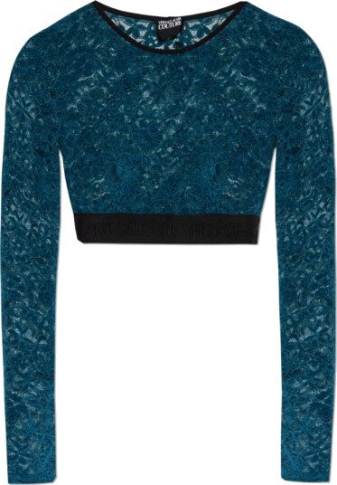 Versace Jeans Couture Dame Topper Blå M,