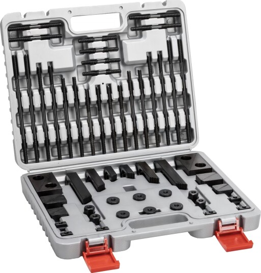 Harlingen Spennverktøy 81903 52 Deler M8 - T-Spor 10 mm Harlingen Spennverktøy 81903 52 Deler M8 - T-Spor 10 mm