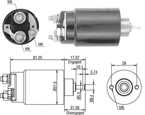 Innslag, starter MAGNETI MARELLI 940113050404