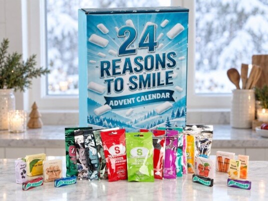 Julekalender med tyggegummi
