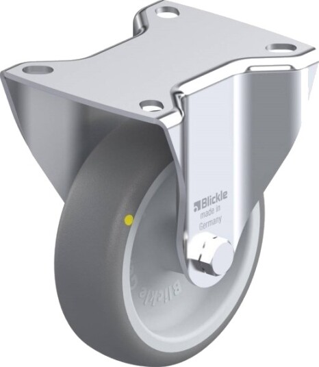 Blickle 648923 B-Tpa 102G-Els Hurtig Dreiehjul Hjuldiameter 100 Mm Bæreevne (Maks.) 70 Kg 1 Stk
