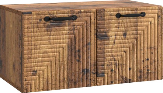 Vegghengt TV skap Gammelt tre 59,5 x 31 x 30 cm Konstruert tre