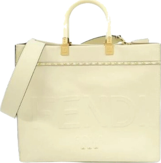 Fendi Vintage Dame Beige
