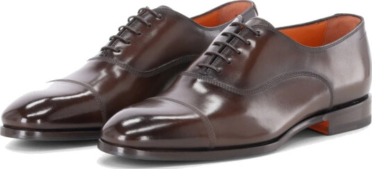 Santoni Herre Sko Brun 41 EU,