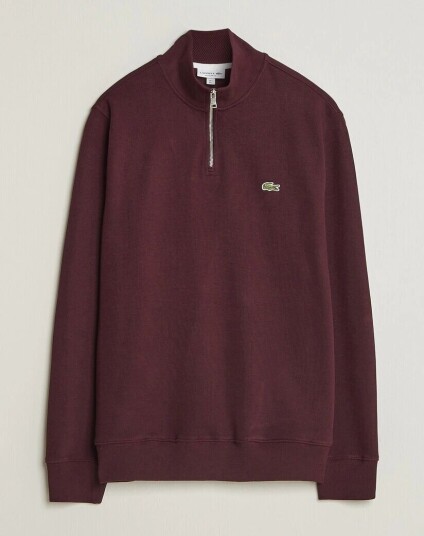 Lacoste Rib Interlock Half Zip Oxalis Lacoste Rib Interlock Half Zip Oxalis