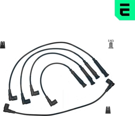 ERA 883080 Tennplugg kabelsett