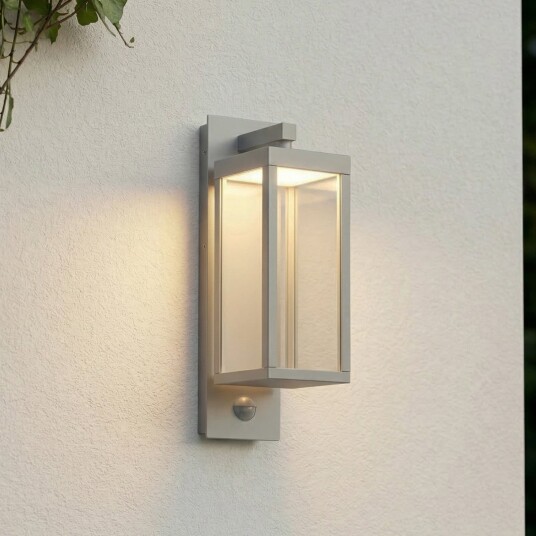 Utelampe Lucande Ferdinand Grå Aluminium Moderne 12 38 Grå