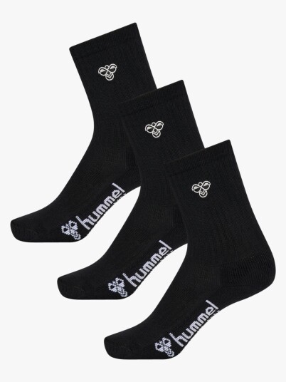 Hummel Hmljr Sokker 3-pakning, Black, 32-36