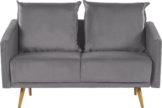 Maurana 2 seters Sofa Fløyel/Grå