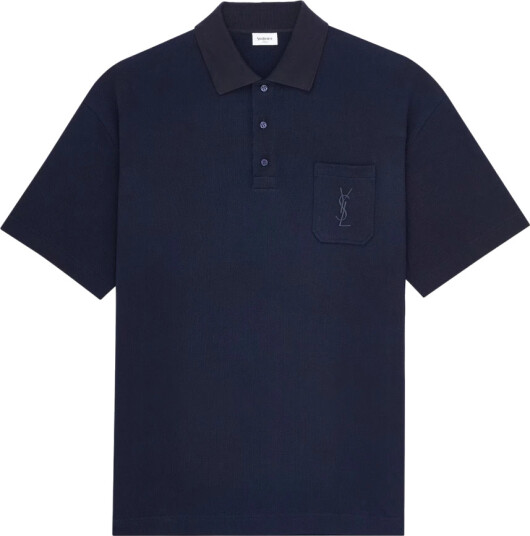 Saint Laurent Herre Topper Blå L, Saint Laurent Herre Topper Blå L,