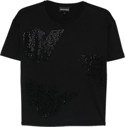 Emporio Armani Dame Topper Svart XS,