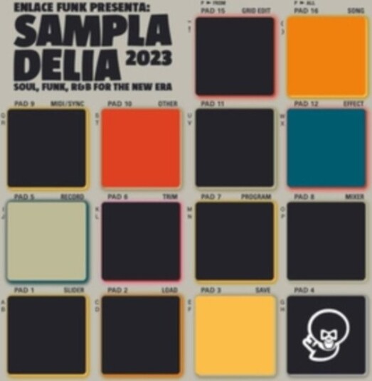 Diverse Artister Enlace Funk Presenta Sampladelia 2023 Uk Vinyl