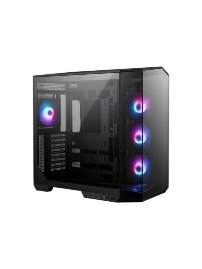 MSI MAG PANO 100R Midi Tower Kabinett med Herdet Glass og USB-C - Svart MSI MAG PANO 100R Midi Tower Kabinett med Herdet Glass og USB-C - Svart