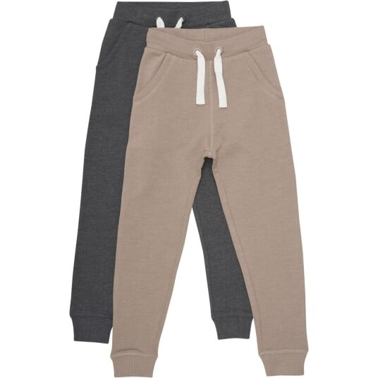 Minymo Fossil Basic 36 Sweatpants 2-pakning 86