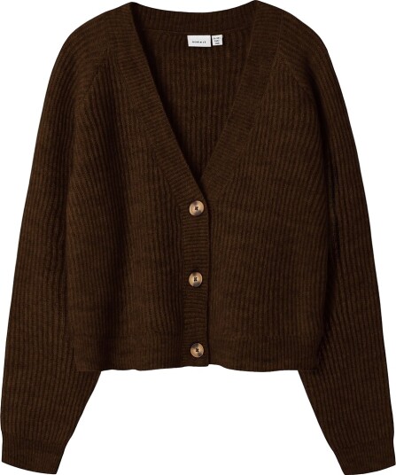 Name It Cardigan Strikk Noos NkfHolly Chocolate Plum Name It 13 14 år (158 164) Cardigan Brun