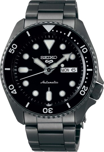 Seiko 5 Sports Automatic srpd65k1 Herre 43 mm Analog Automatisk Hardlex Crystal Mineralglass