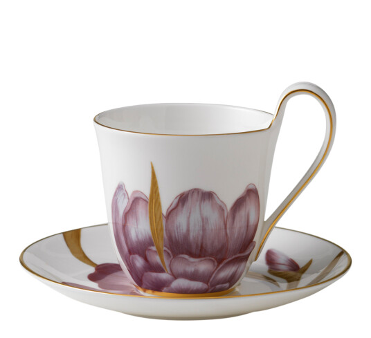 Royal Copenhagen Flora kopp og skål iris Royal Copenhagen Flora kopp og skål iris