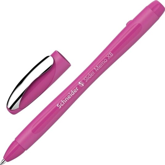 Schneider Skriveinstrumenter Slider Memo Xb Power Pink 150219 Kuglepen 0,7 Mm Skrivemaskine: Blå 1 Stk