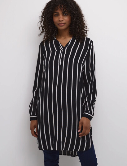 Kaffe Kamarana Shirt Dress - Black - 40 Kaffe Kamarana Shirt Dress - Black - 40