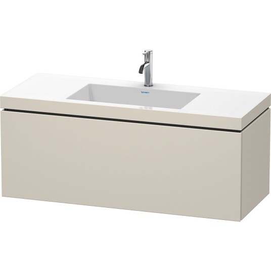 Duravit L-Cube Servantskap m/1 skuff 1200x500x480 mm Taupe Matt