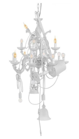 Karman Beautiful Mess Taklampe Frostet Hvit