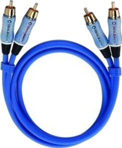 Oehlbach Beat! Stereo Set Hankjønn 2 X Rca Hankjønn 5 M Blå