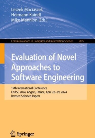 Evaluation of Novel Approaches to Software Engineering