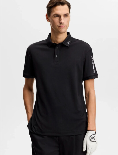 J. Lindeberg Tour Tech Polo Black XL