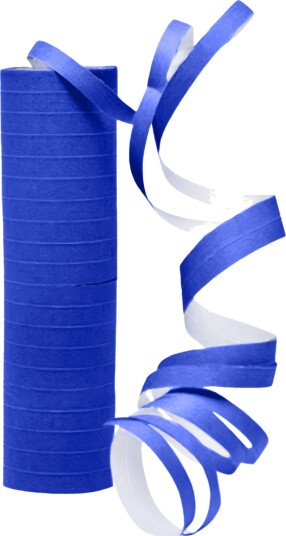 Globos Europe Serpentin Blå 5575