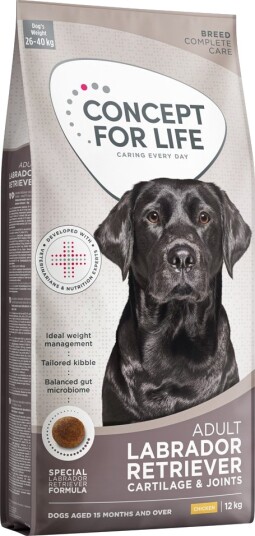 Concept For Life Tørrfôr Adult Labrador Retriever Nyhet Sparepakke 2 X 12 kg Concept For Life Tørrfôr Adult Labrador Retriever Nyhet Sparepakke 2 X 12 kg