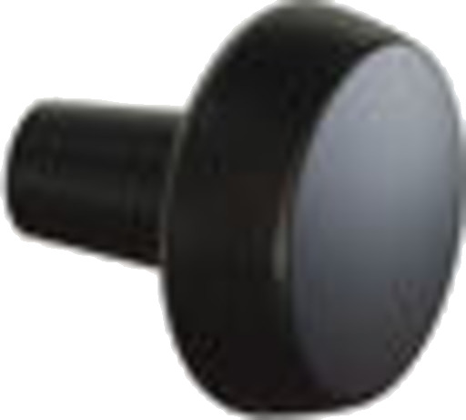 Dansani Dot håndtak Ø28 mm svart Sort