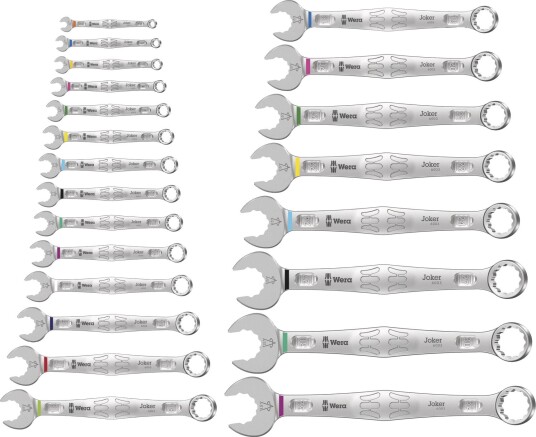Wera Fastnøkkelsett 6003 Joker 1 (22 Deler)