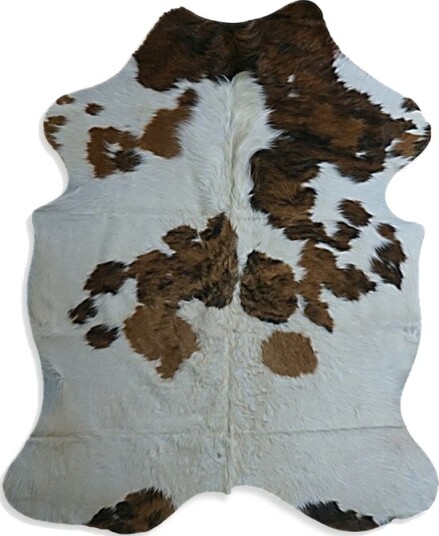 Kuskinn   Tricolor Exotic N295 Størrelse: 183 x 149 cm
