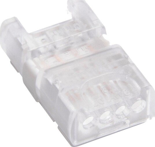 Slim LED stripe samler til løse ledninger 10mm RGB IP20 5V 24V