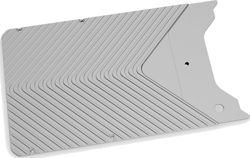 EK 3831109836705 RTX 3090 FE bakplate sølv EK 3831109836705 RTX 3090 FE bakplate sølv