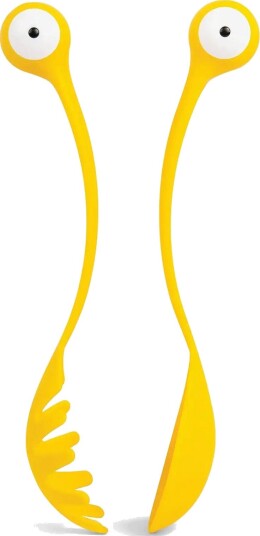 OTOTO Pasta Servers - Pasta Monsters - YELLOW - H5.7 cm