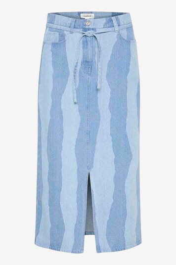 Soaked in Luxury - Denim skjørt Slmaisa Skirt - Blå