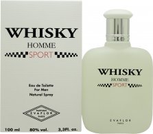 Evaflor Whisky Homme Sport Eau de Toilette 100ml Spray