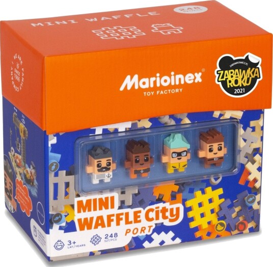Marioinex Waffle Mini Byggeklosser 248 Deler